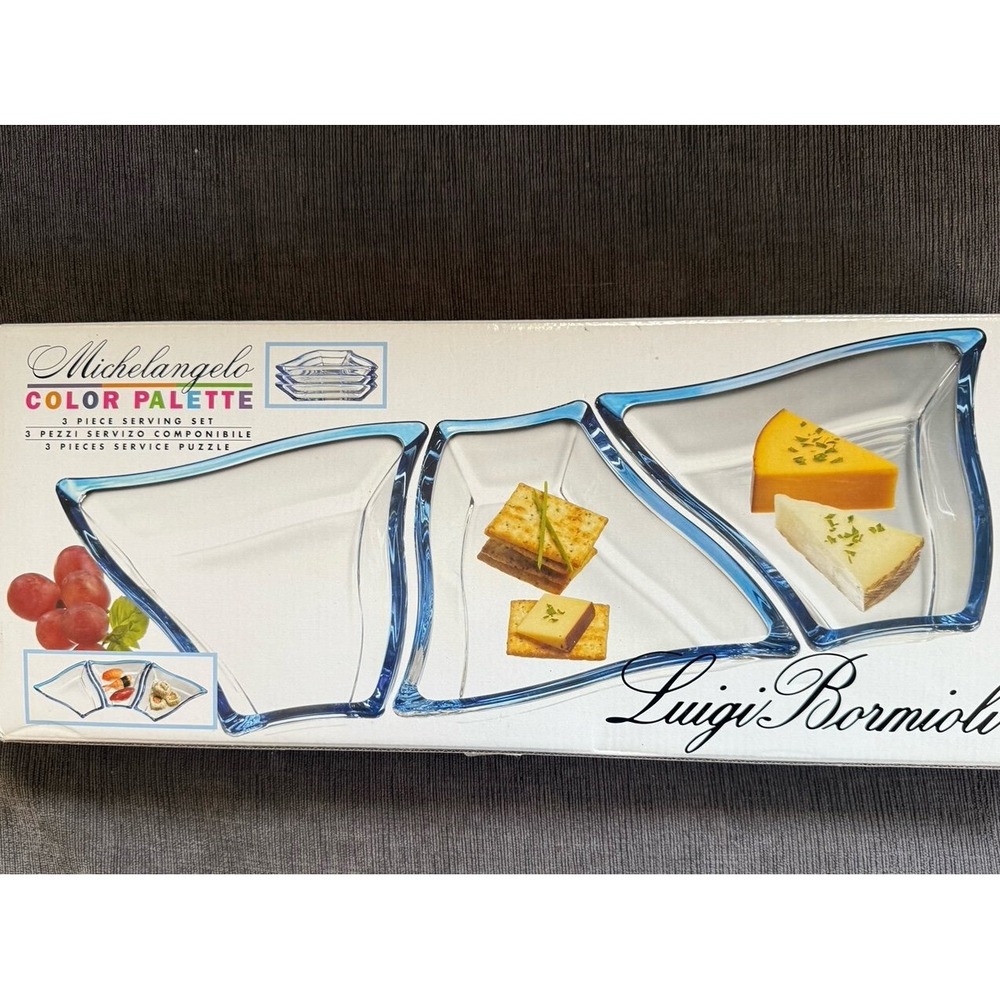 Luigi Bormioli 3 piece‎ serving set